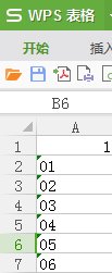 Excel中的01怎么打上去？